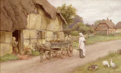 Der Eselkarren, ca. 1920